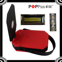 2015 Le plus récent Poppas B70 360 Degree Rotation COB et 3 LED Magnetic Work Lamp